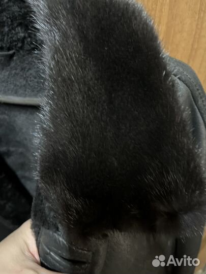 Дубленка натуральная мужская 52