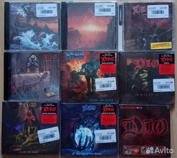 DIO - CD оригиналы фирма