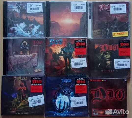 DIO - CD оригиналы фирма