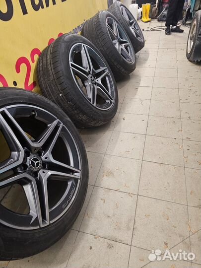 Литые диски,резина на мерседес GLS AMG