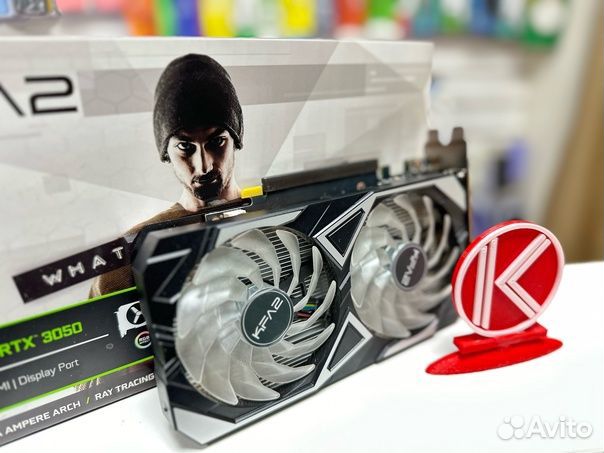 Видеокарта KFA2 GeForce RTX 3050 X Black