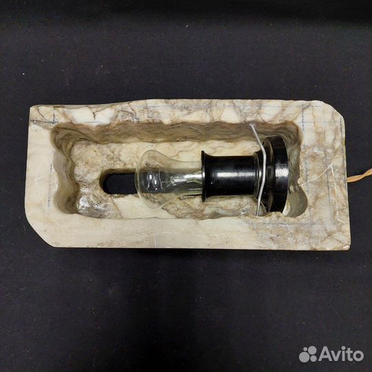 Светильник ночник из мрамора СССР