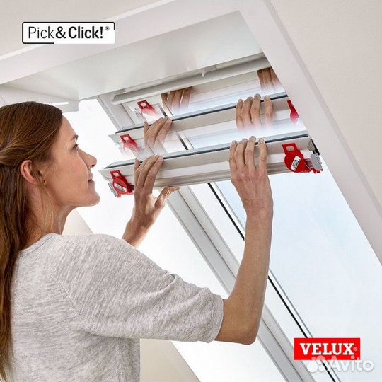 Штора рулонная Velux DKL Сиеста 1085 бежевая (M08)