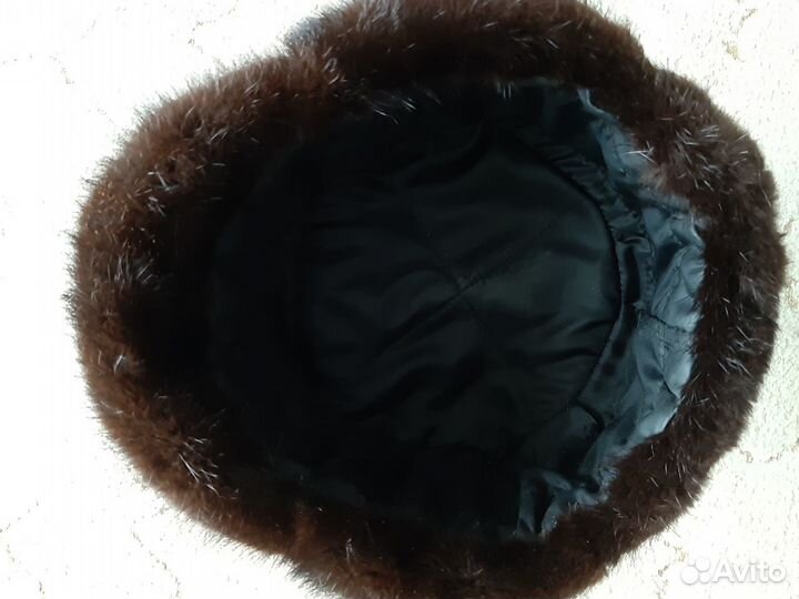 Норковая шапка мужская