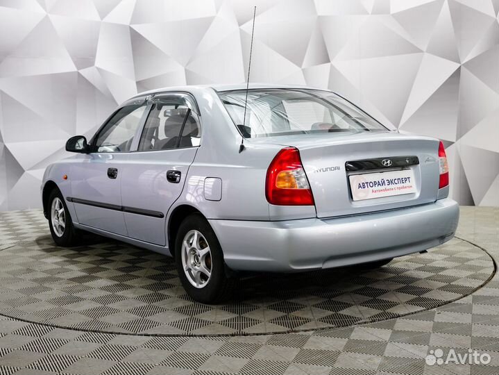 Hyundai Accent 1.5 МТ, 2007, 148 000 км