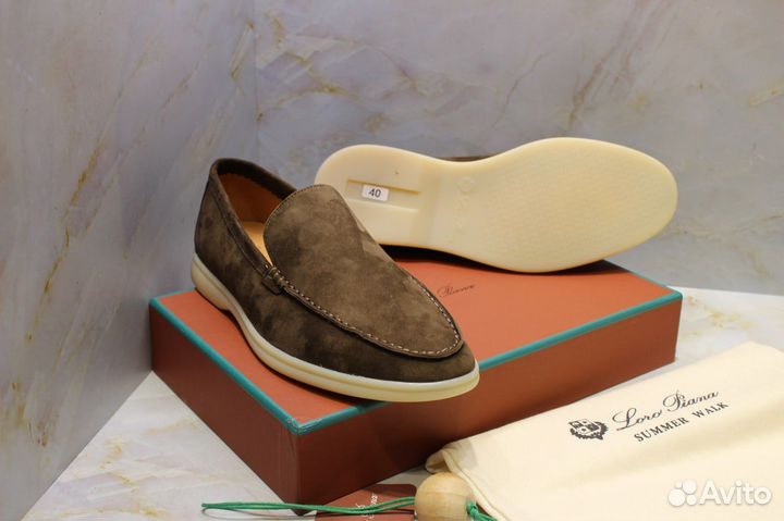 Лоферы мужские loro piana