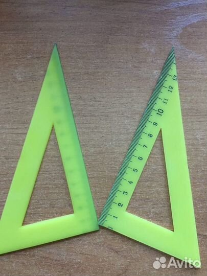 Линейка треугольник СССР