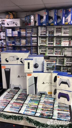 Новые Sony Ps5 Slim и Фат, +Игры, VR2 Джои Зарядки