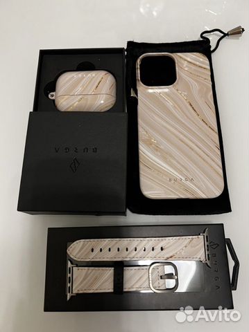 Набор чехлов на 13 pro max, airpods pro, watсh