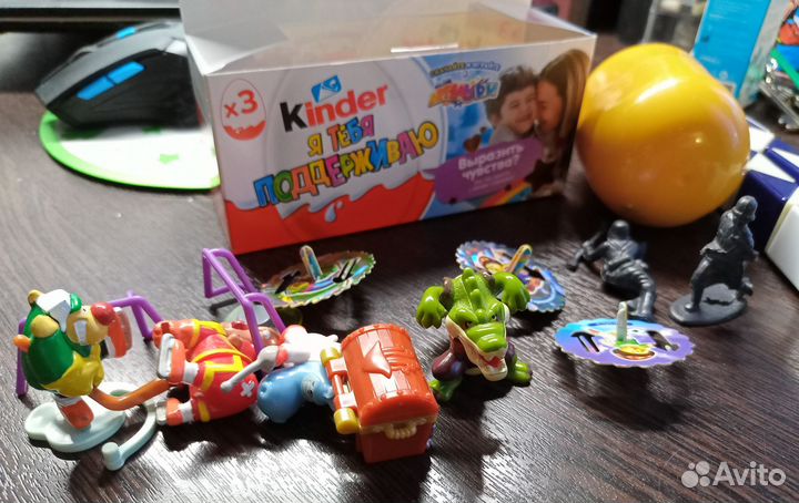 Игрушки из киндера