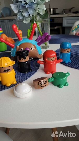 Сортер, конструктор, пирамидка, юла