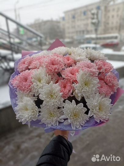 Роза букет цветы