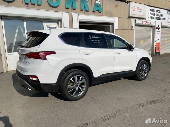 Hyundai Santa Fe 2.0 AT, 2020, 53 000 км