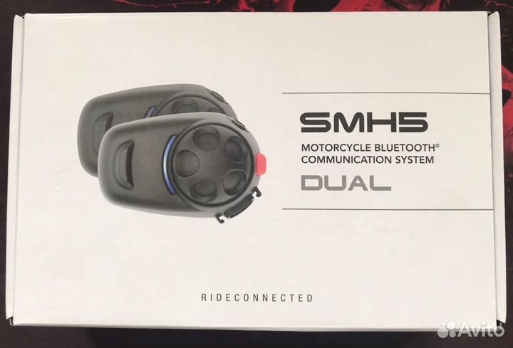 Мотогарнитура Sena SMH5 Bluetooth (евротест) Dual