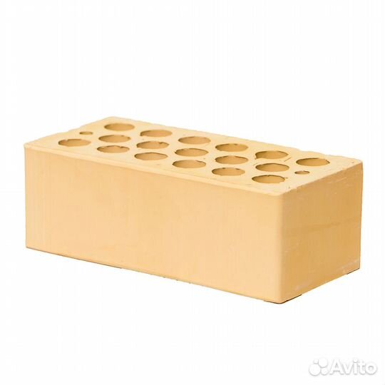 Кирпич солома гладкий полуторный