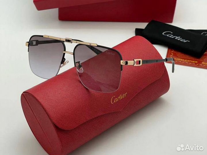 Солнцезащитные очки мужские cartier