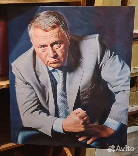 Жириновский картина портрет на хлопковом холсте