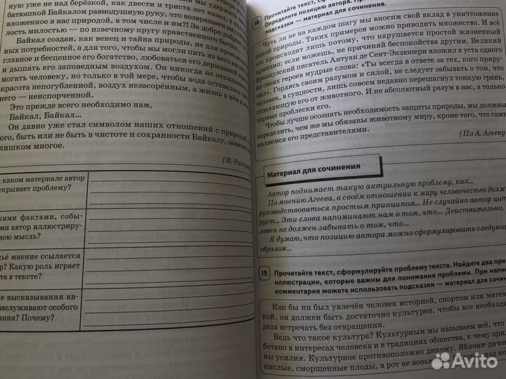 Русский язык егэ Сочинение