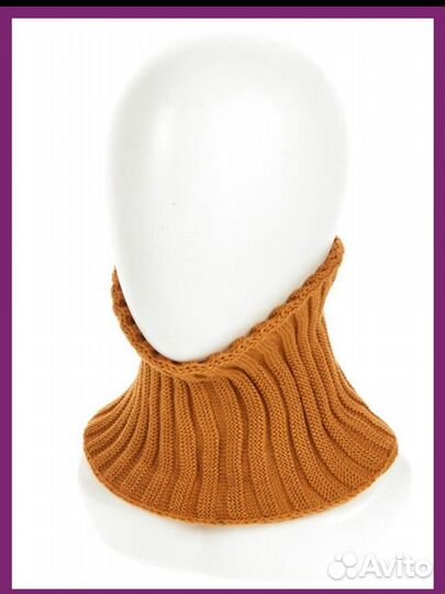 Комплект шапка и снуд воротник