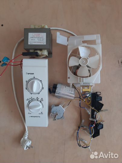 Запчасти от микроволновой печи supra и других