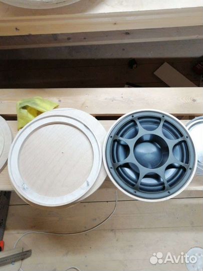 Кольца для акустики, корпуса под титанат, зарядка