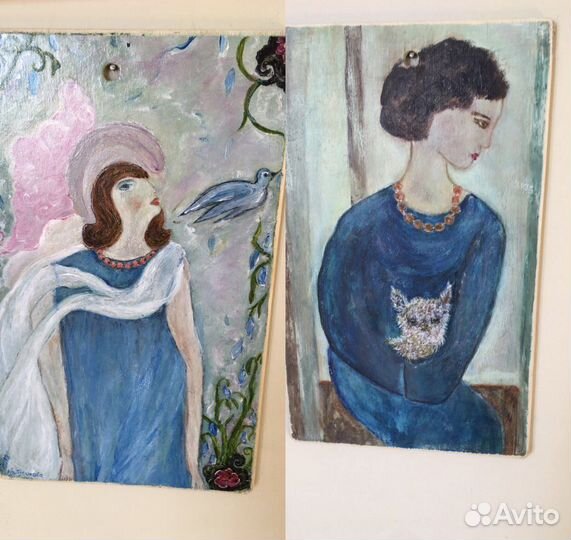 Ручная роспись на доске