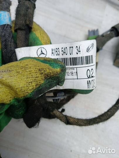 Проводка задней двери Mercedes W163