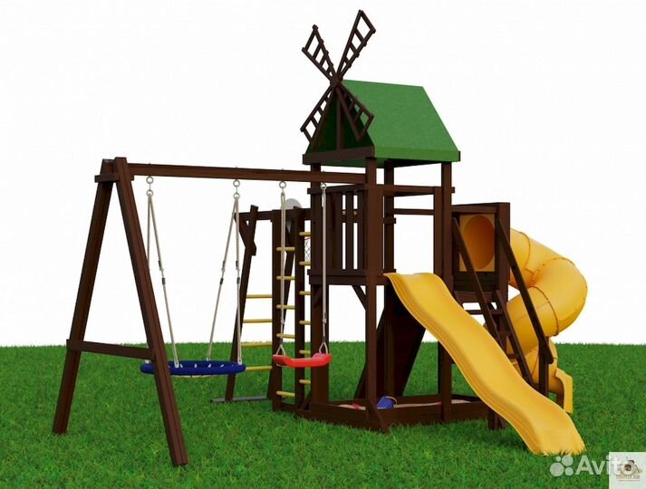 Детская площадка подарок на праздник