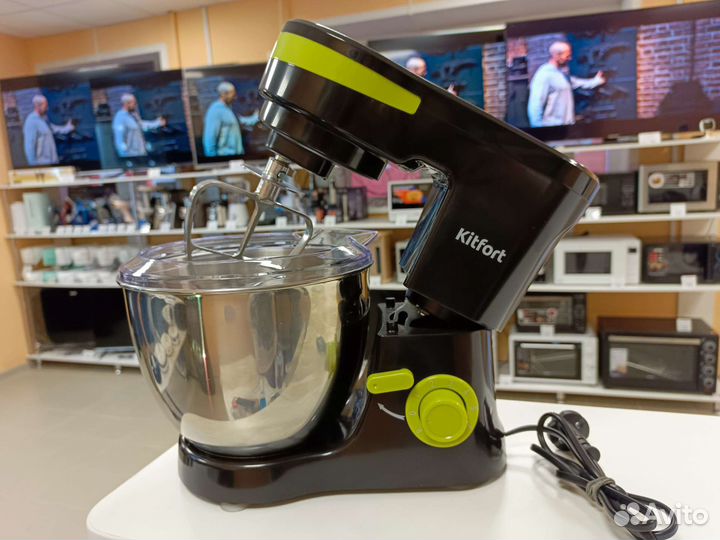 Миксер планетарный Kitfort 1000Вт/4л (Чап50)