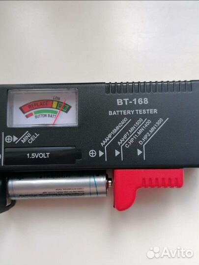 Тестер для аккумуляторов и батареек