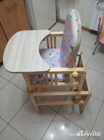 Стол и стул трансформер для кормления