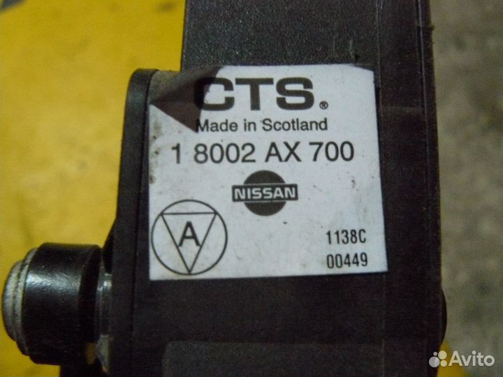 Педаль газа для Nissan Note 2008г