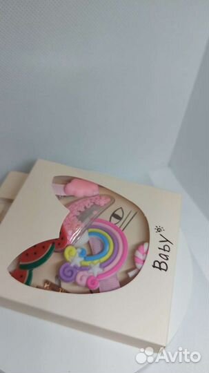 Заколки для девочек 6шт Новые