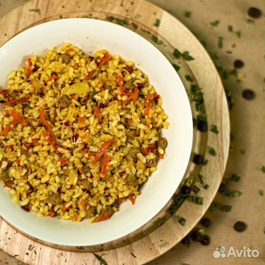 Плов с мясом, сублиматы