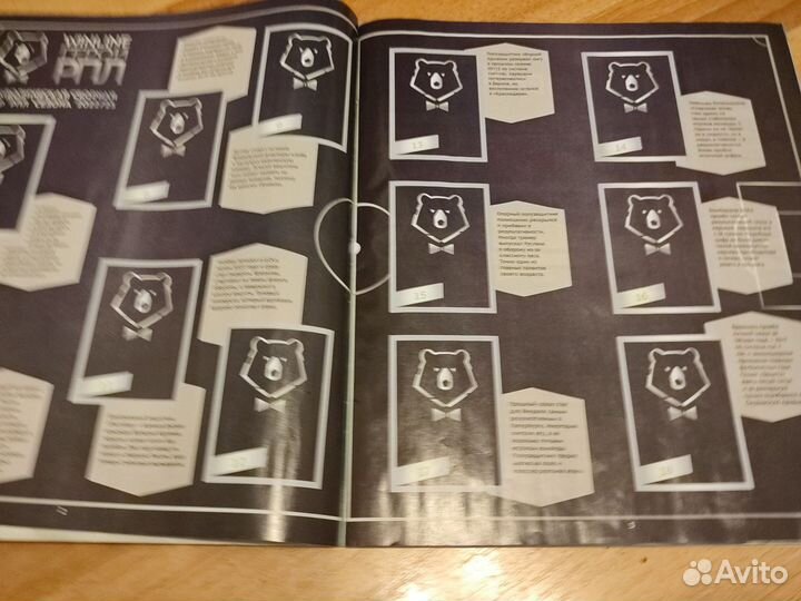 Альбом panini рпл 2023 2024