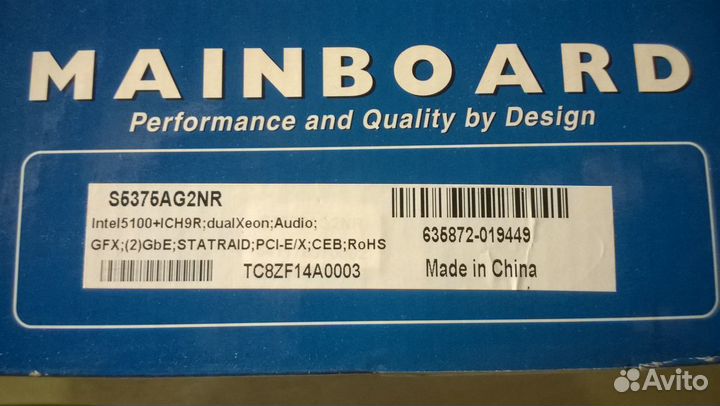 Материнская плата+2 процессора