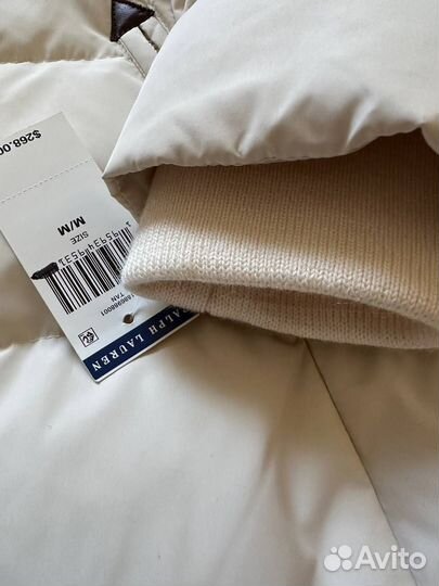 Пуховая куртка Ralph Lauren, с утяжками на талии