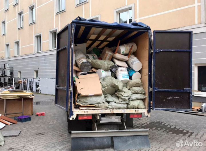 Вывоз мусора Контейнер Газель
