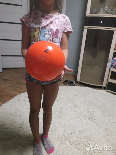 Мяч гимнастический обычный