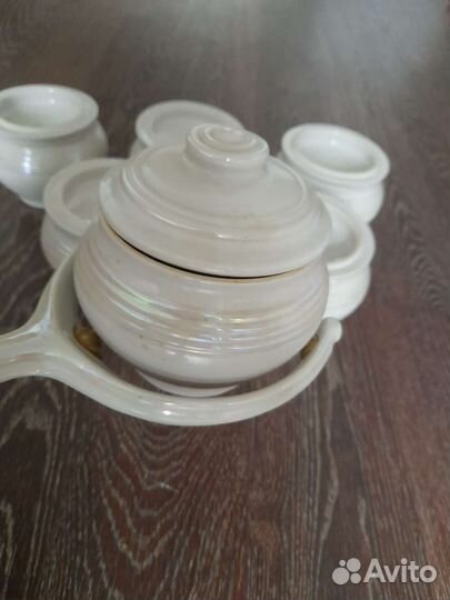 Горшочки СССР +держатель