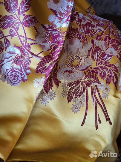 Скатерти периода СССР атласные