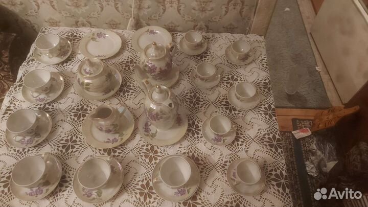 Сервиз чайно-кофейный дулево 