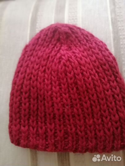 Комплект шапка и шарф новый женский