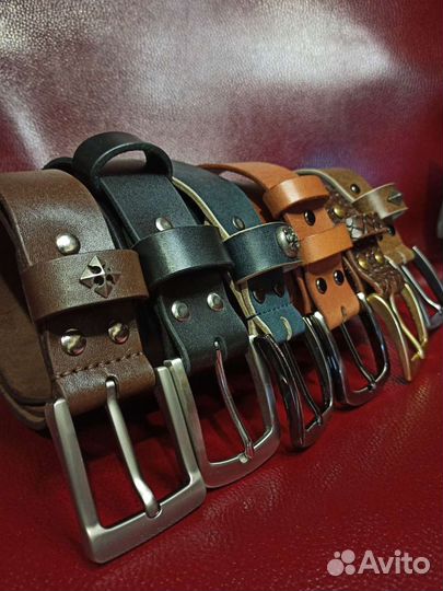 Ремень мужской натуральная кожа
