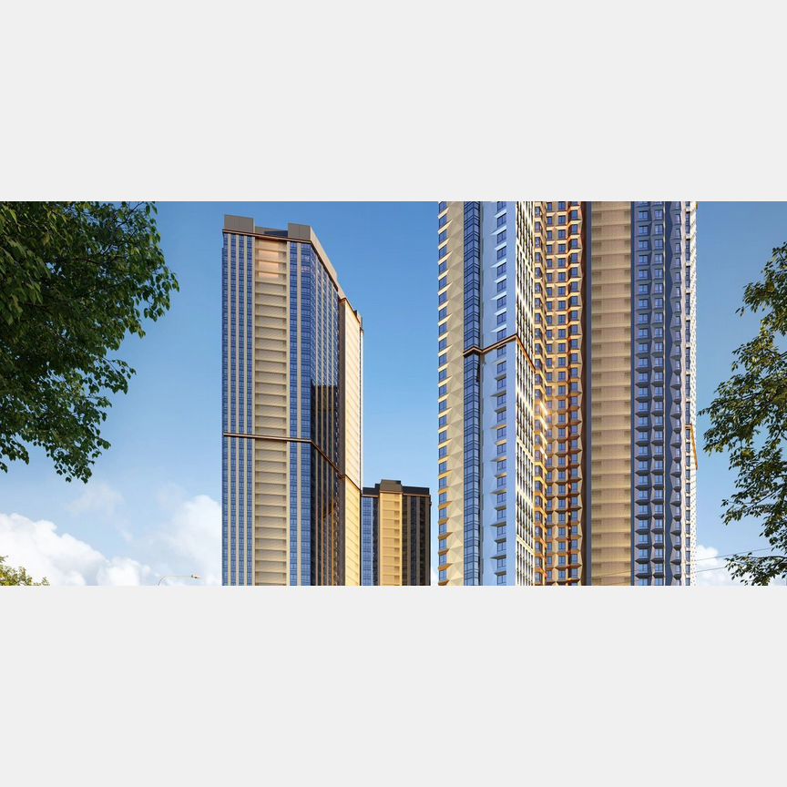 3-к. квартира, 98,6 м², 2/50 эт.