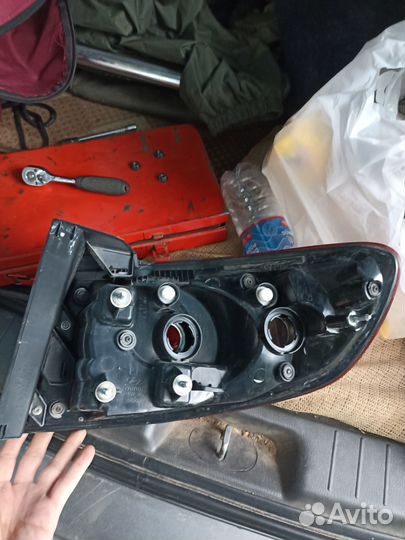 Фара задняя hyundai santa fe 2