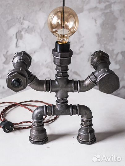 Светильник в стиле лофт