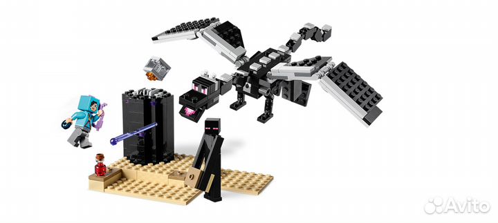 Lego minecraft 21151 Последняя битва