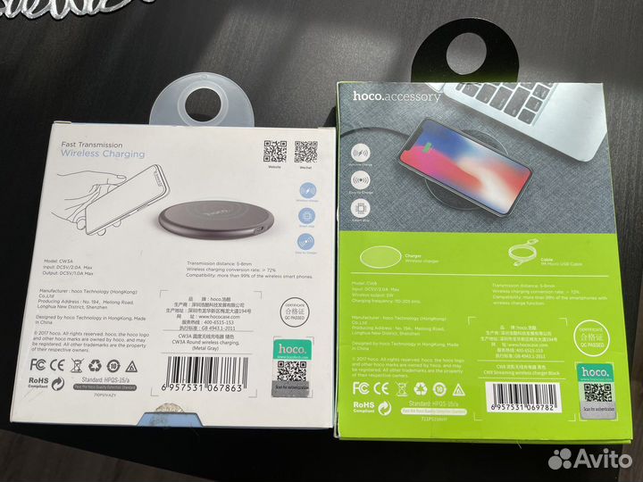 Беспроводные зарядки hoco. Новые