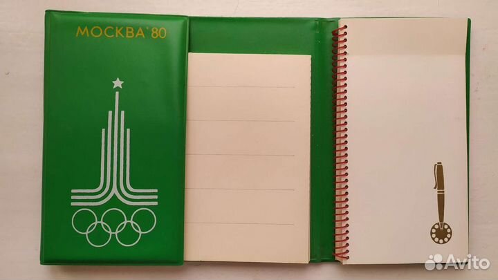 Книги Блокнот Олимпиада 80 Спорт
